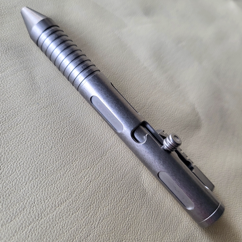 1 Piece Titanium Alloy Bolt Pe - Edc Carry Piece avaliação e preço