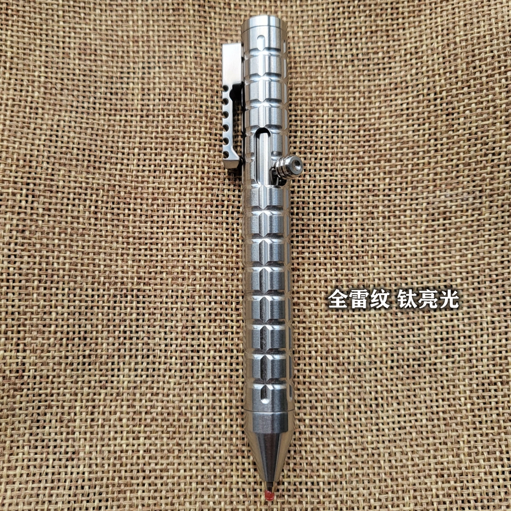 1 Piece Titanium Alloy Bolt Pe - Edc Carry Piece avaliação e preço