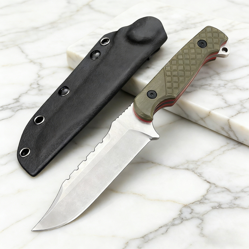 Multi-purpose Full Tang Fixed  - Edc Carry Fixed Blade Knife avaliação e preço