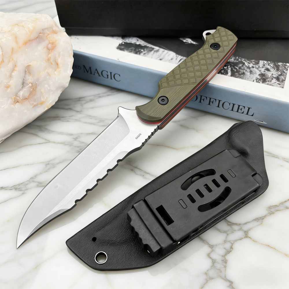 Multi-purpose Full Tang Fixed  - Edc Carry Fixed Blade Knife avaliação e preço