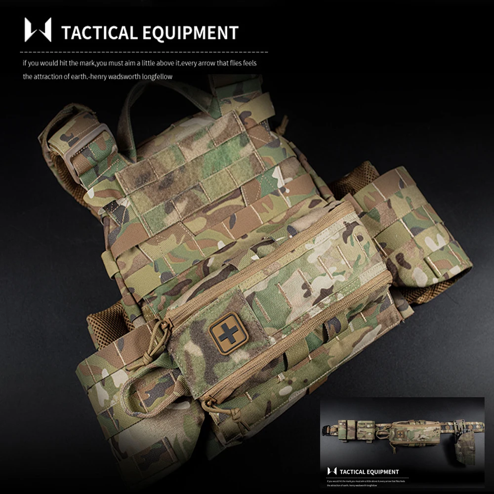 Camping First Aid Kit MOLLE Wa - Edc Carry Belt avaliação e preço