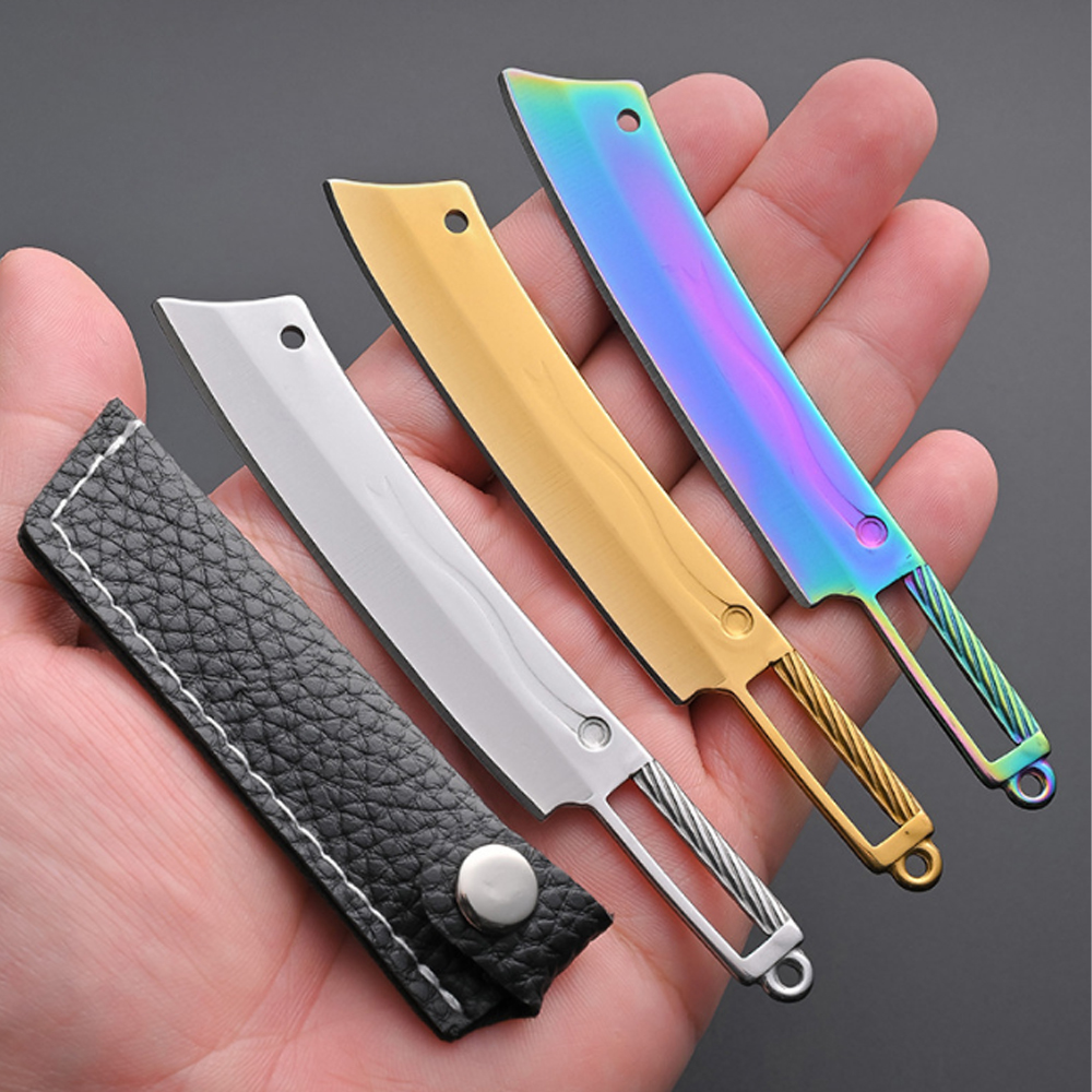 Titanium Mini Knife - Portable - Everyday Carry (Edc) Knife avaliação e preço