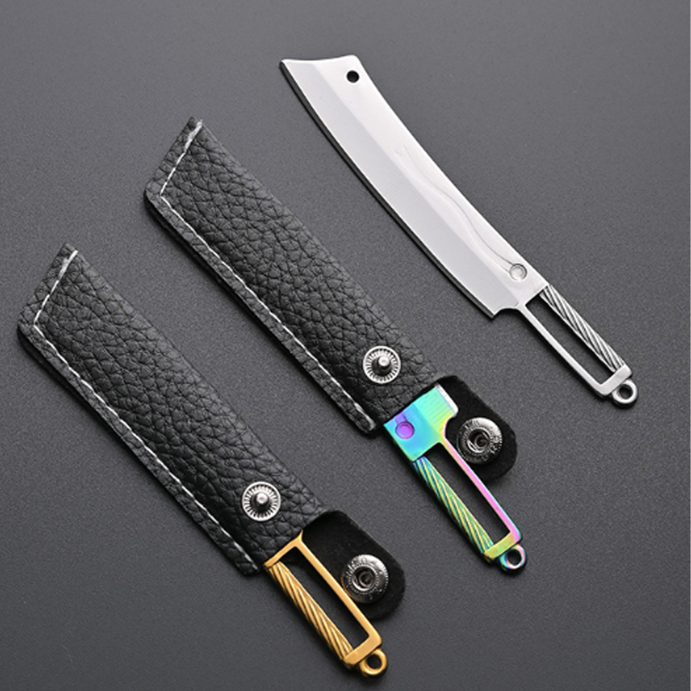 Titanium Mini Knife - Portable - Everyday Carry (Edc) Knife avaliação e preço