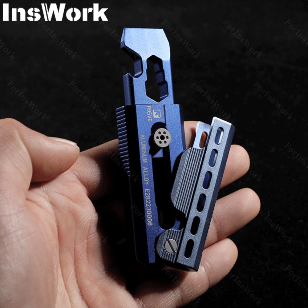 FEGVE Titanium Alloy Edc Pry B - Edc Carry Piece avaliação e preço