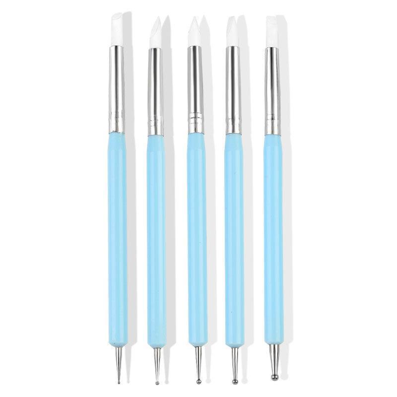 New 5Pcs Double Head Silicone  - Pocket Knife Ceramic avaliação e preço
