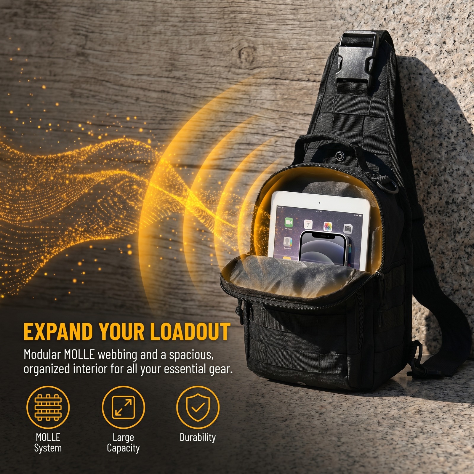Tactical Sling Chest Pack Dura - Edc Everyday Carry Bag avaliação e preço