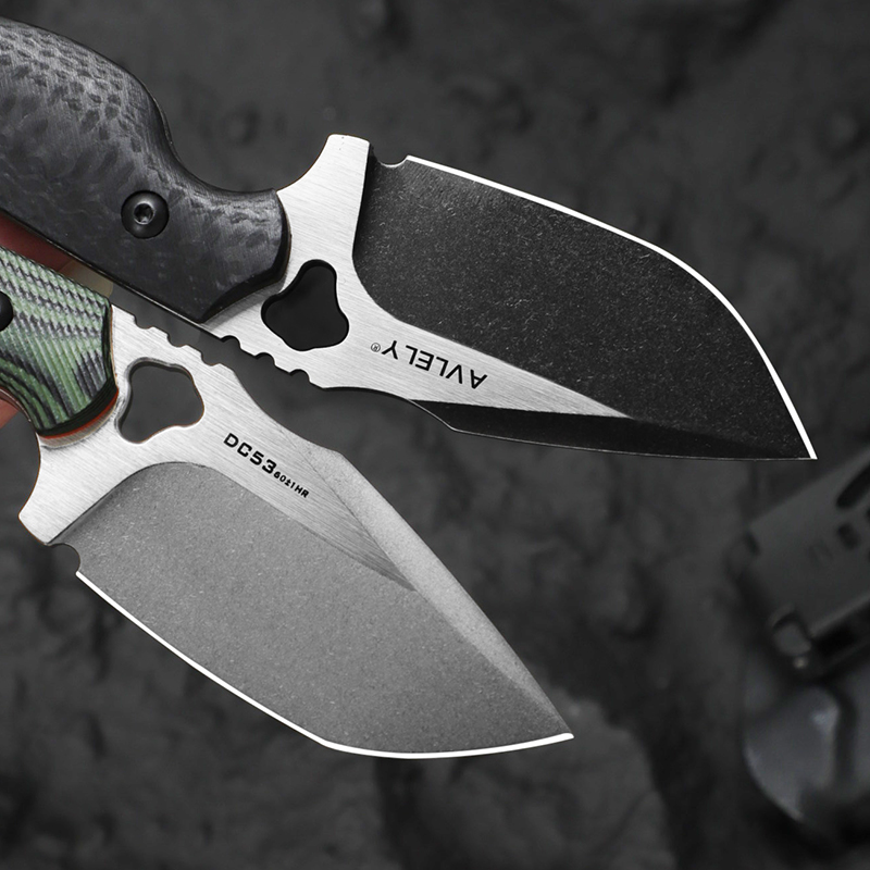 High-hardness DC53 steel strai - Edc Fixed Blade Deep Carry avaliação e preço