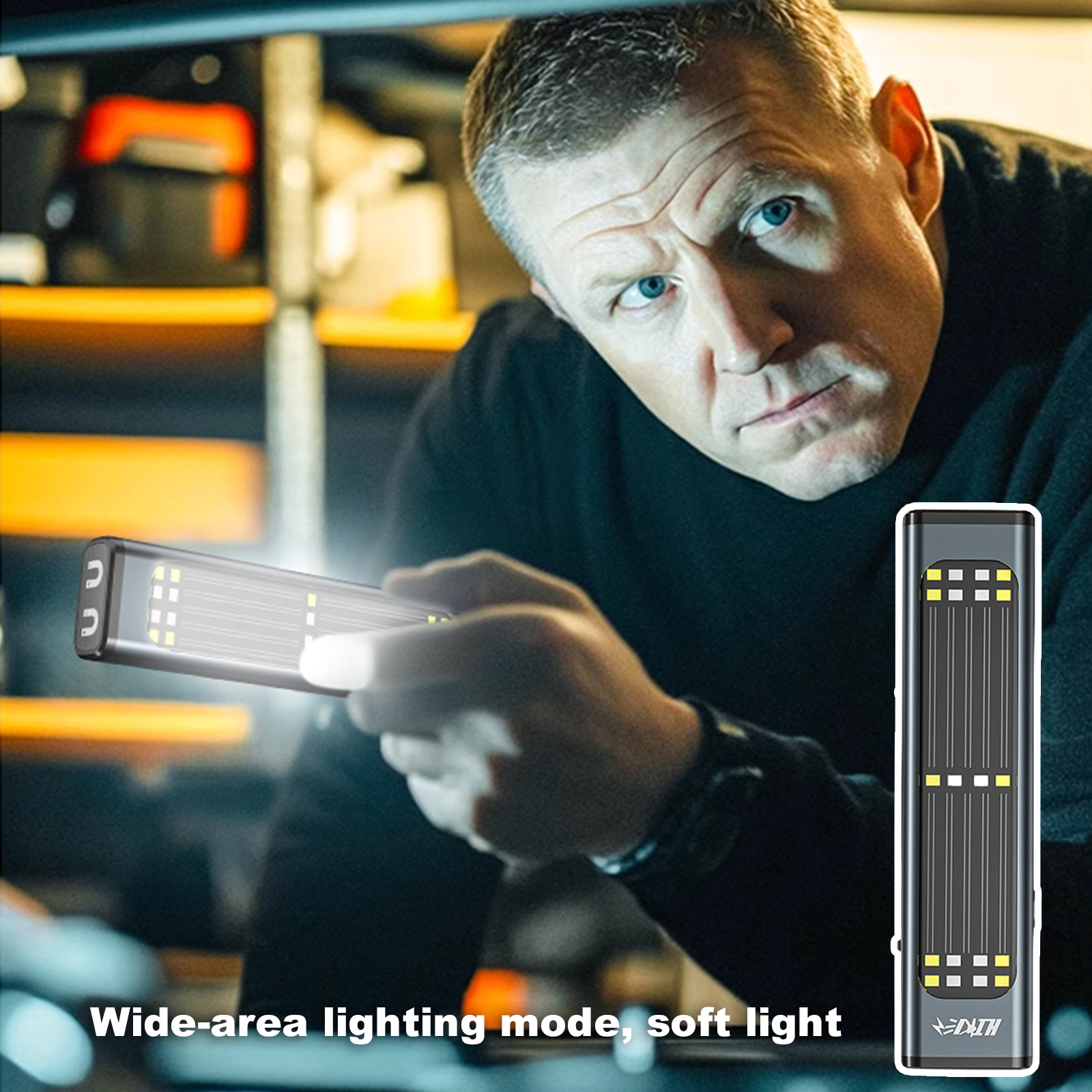 Flat EDC Flashlight with Magne - Edc Car Carry avaliação e preço