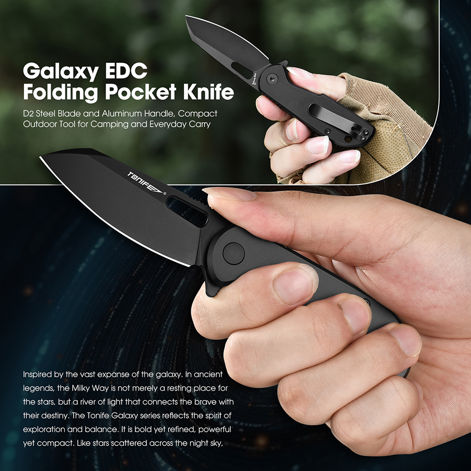 TONIFE Galaxy Mini CKT9205 Fol - Everyday Carry (Edc) Knife avaliação e preço