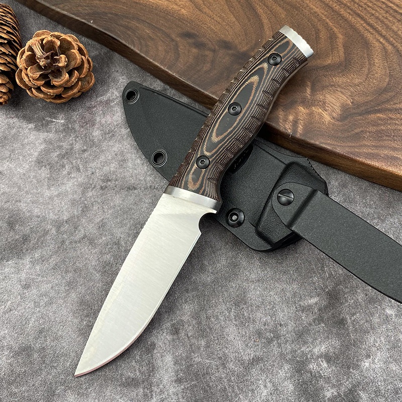 Straight Knife D2 Blade G10 Ha - Edc Fixed Blade Deep Carry avaliação e preço