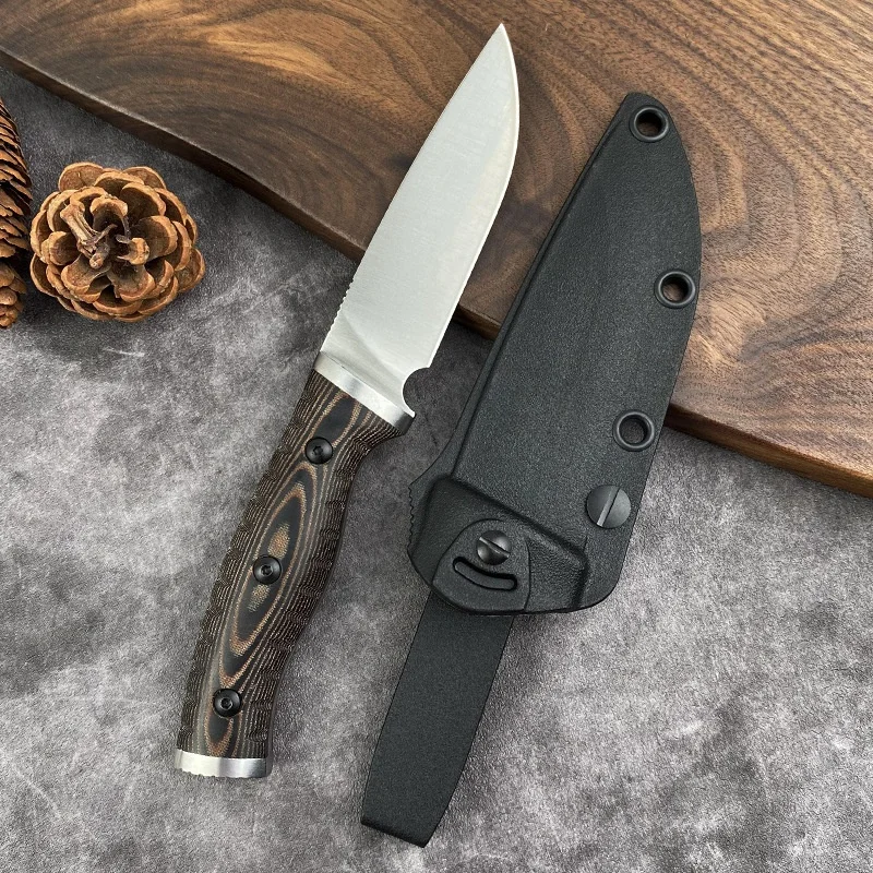 Straight Knife D2 Blade G10 Ha - Edc Fixed Blade Deep Carry avaliação e preço