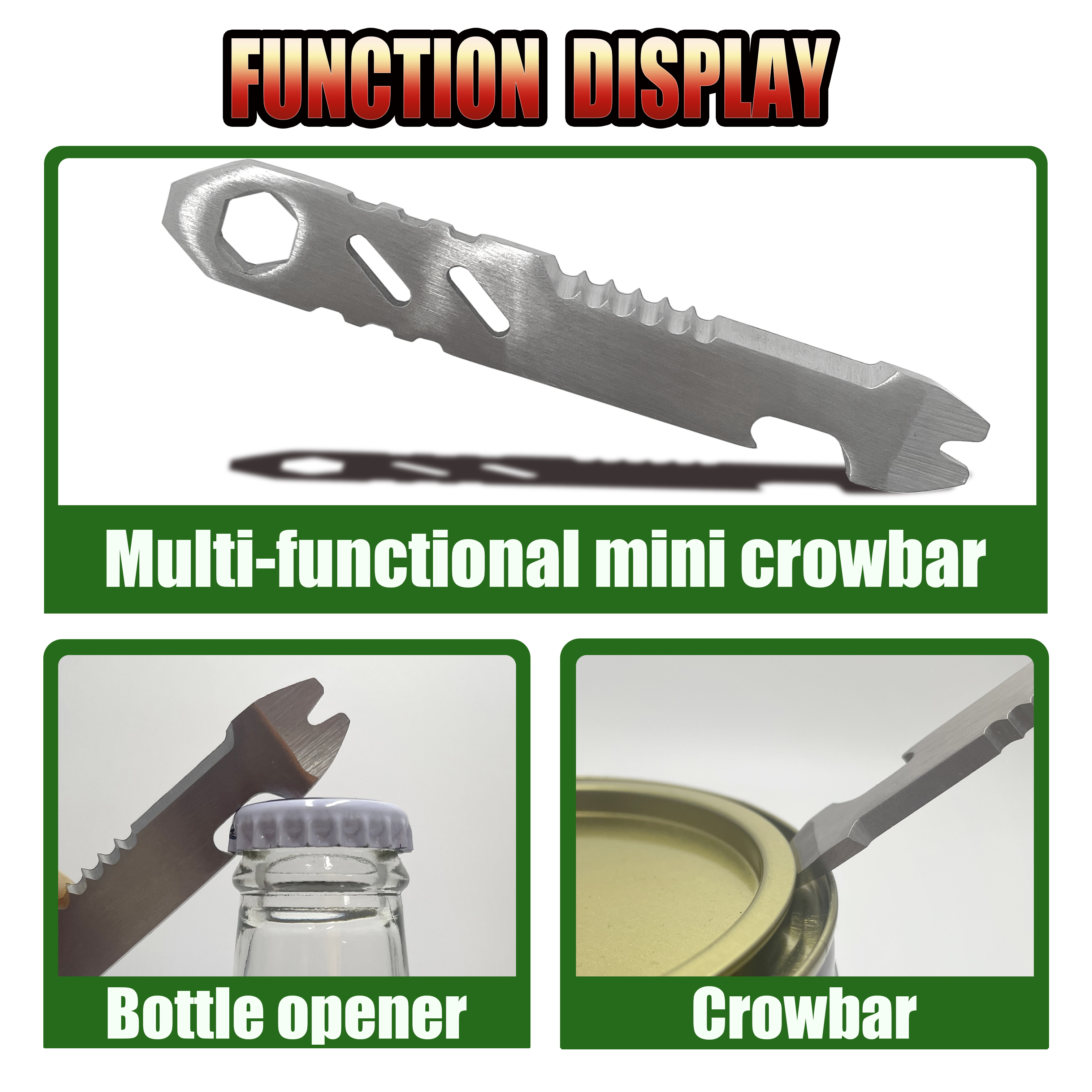 Mighty Bar Pocket Knife & Bott - Everyday Carry (Edc) Knife avaliação e preço