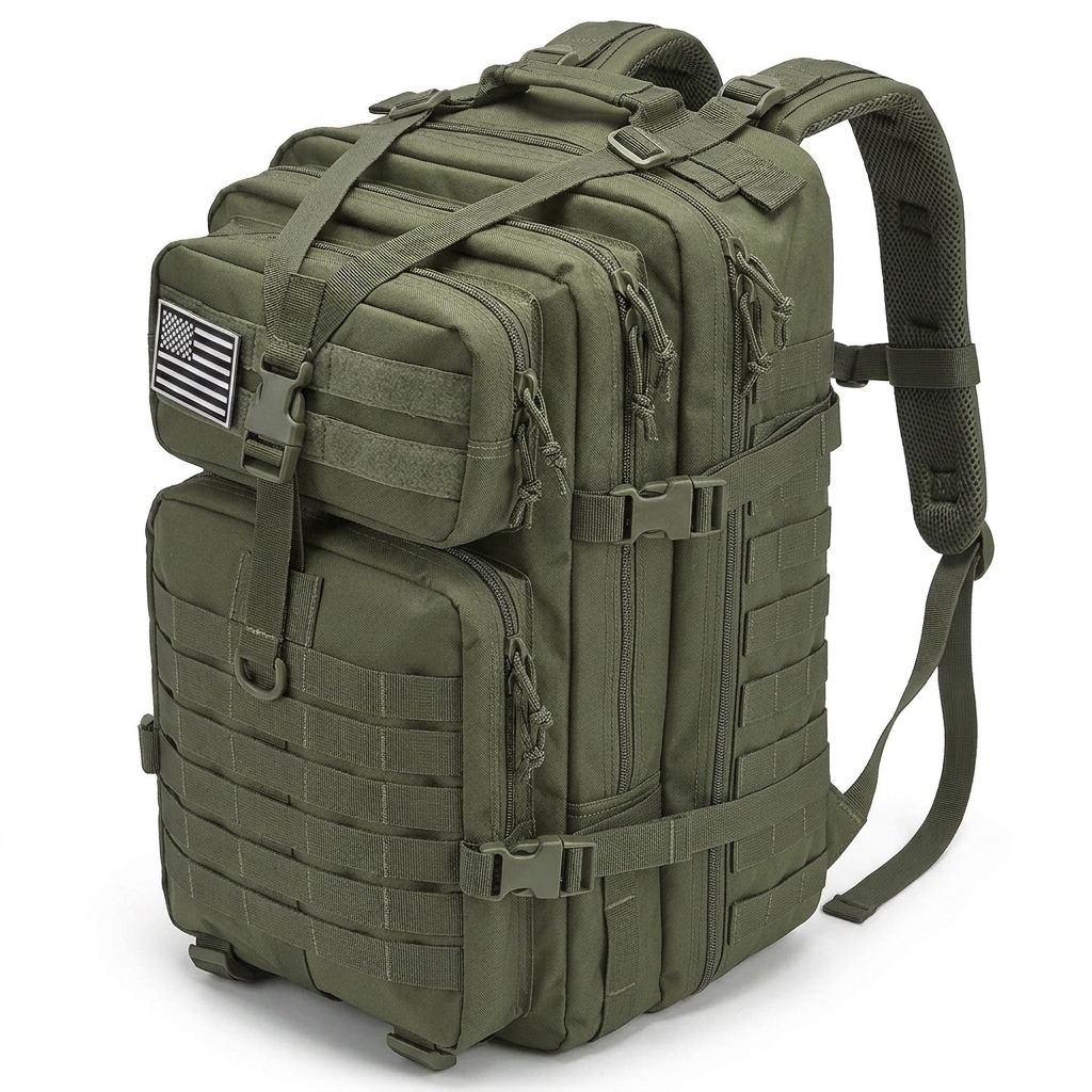 Men 45L Tactical Backpack Moll - Edc Gear Every Day Carry avaliação e preço