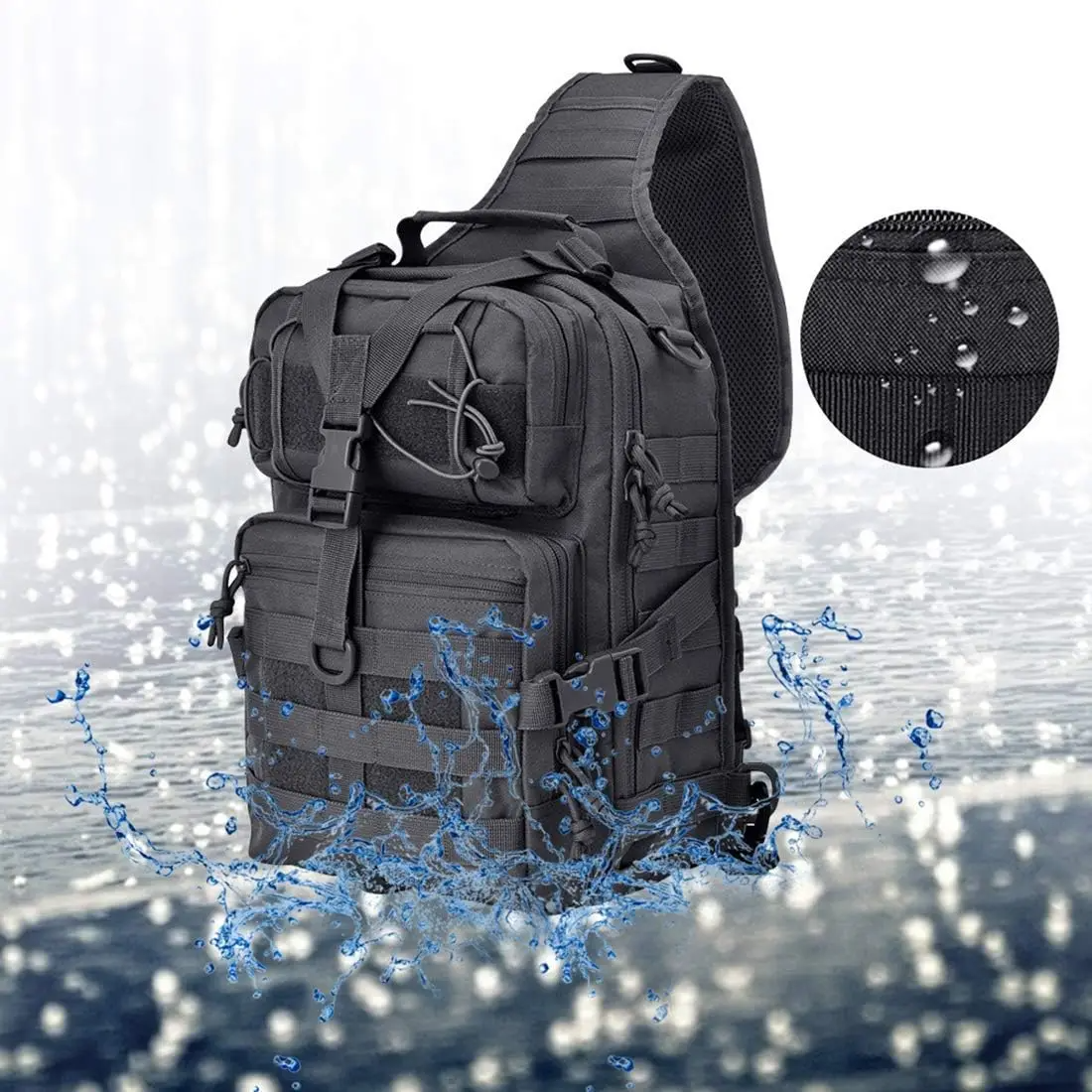 Tactical Sling Backpack Should - Edc Concealed Carry Backpack avaliação e preço