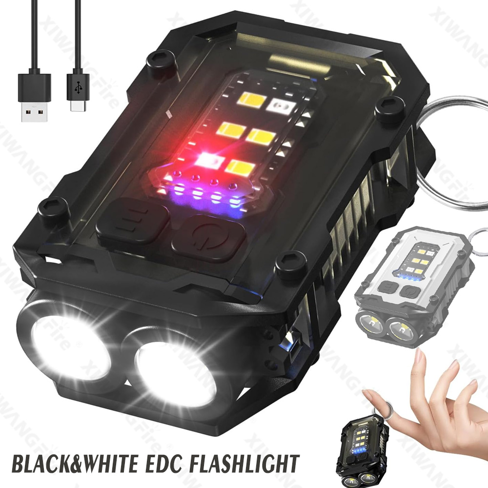 Mini COB Keychain Flashlight,C - Keychain Flashlight avaliação e preço