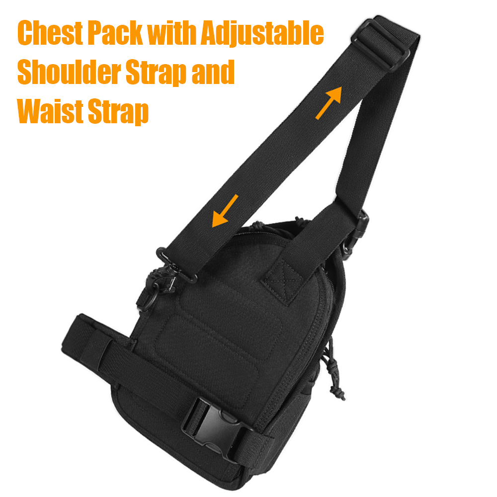 Tactical Gun Bag EDC Shoulder  - Edc Concealed Carry Backpack avaliação e preço