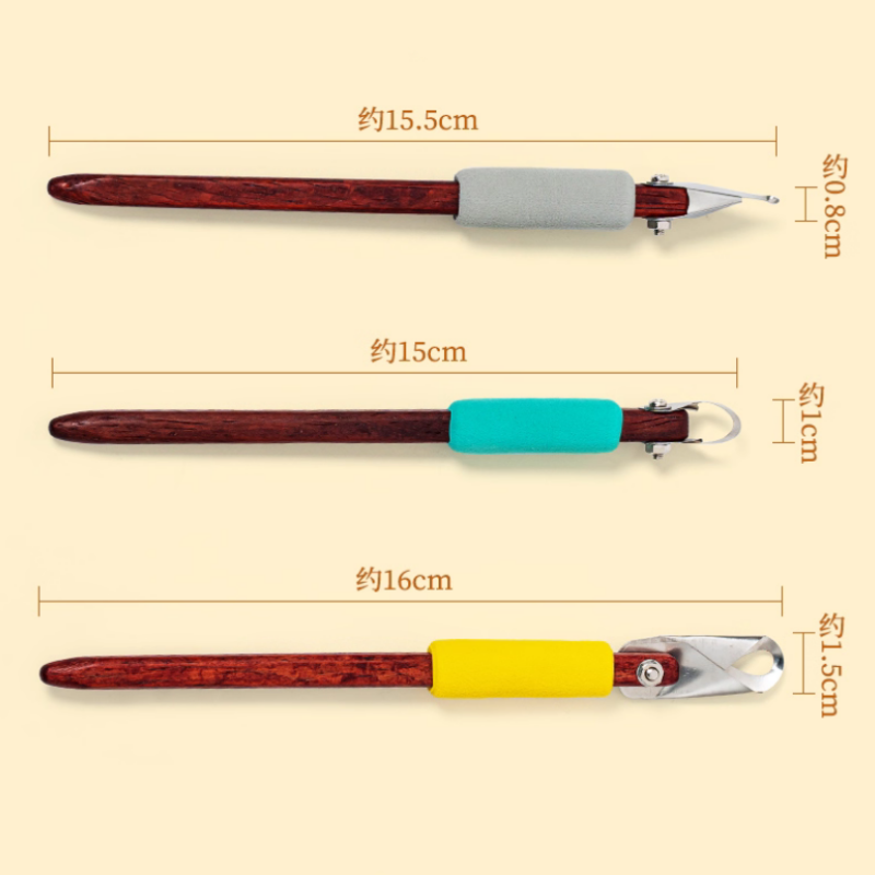 New Pottery Tools Ring Carving - Pocket Knife Ceramic avaliação e preço