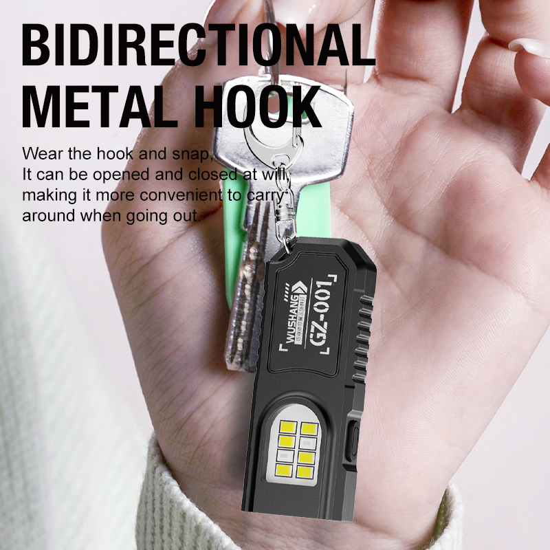 Portable Keychain LED COB Flas - Keychain Flashlight avaliação e preço
