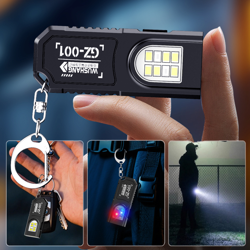 Portable Keychain LED COB Flas - Keychain Flashlight avaliação e preço