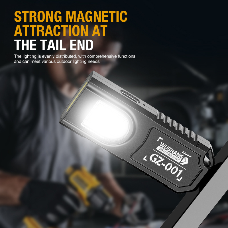 Portable Keychain LED COB Flas - Keychain Flashlight avaliação e preço