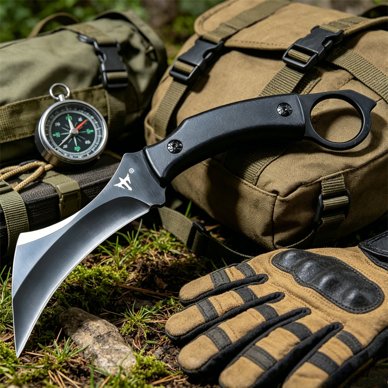 Claw Knife D2 Blade G10 Handle - Everyday Carry (Edc) Knife avaliação e preço