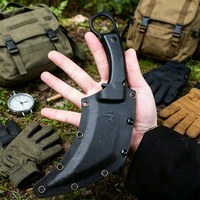 Claw Knife D2 Blade G10 Handle - Everyday Carry (Edc) Knife avaliação e preço
