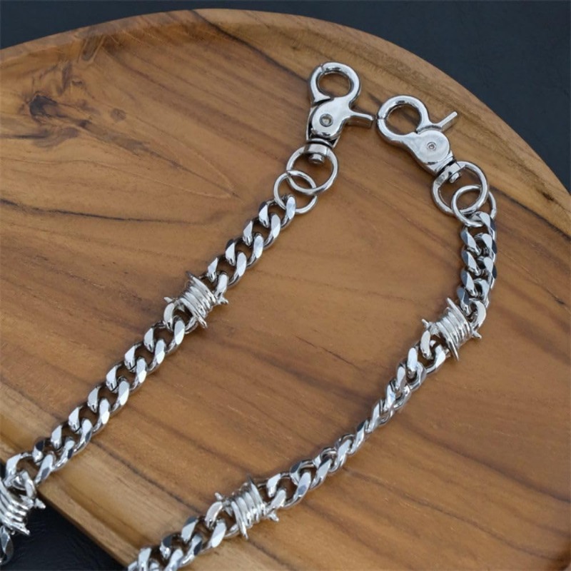 Biker Wallet Chain for Men Boy - Wallet Slim Titanium avaliação e preço
