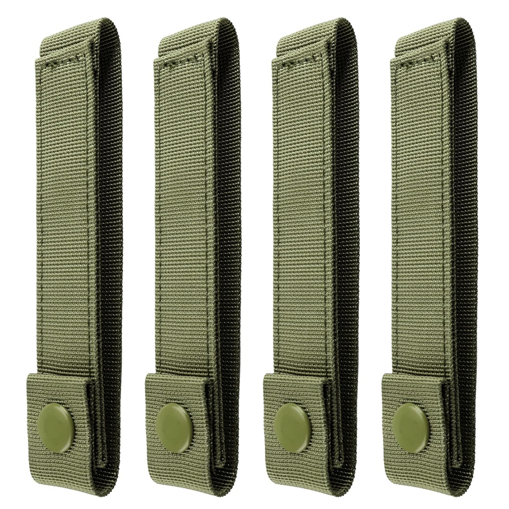 4pcs Outdoor Molle Strap 6 inc - Edc Carry Belt avaliação e preço