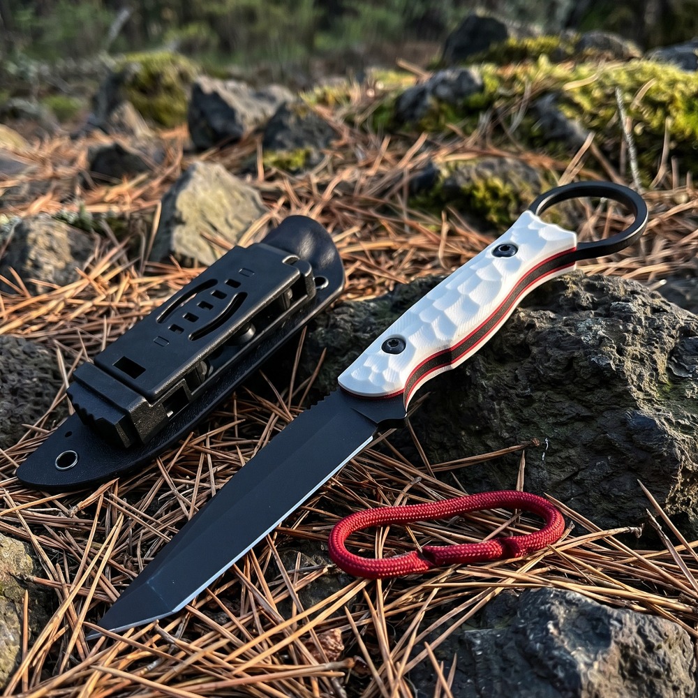 Lightweight Jungle Straight Kn - Edc Carry Fixed Blade Knife avaliação e preço