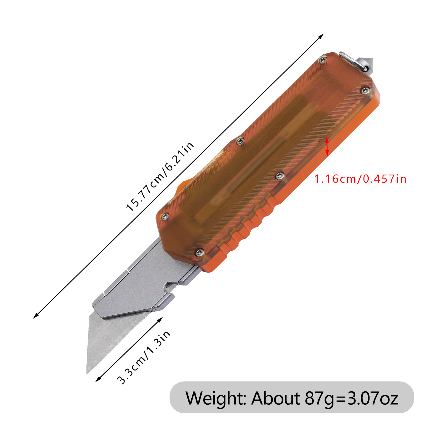 Two-piece aluminum alloy combi - Everyday Carry (Edc) Knife avaliação e preço