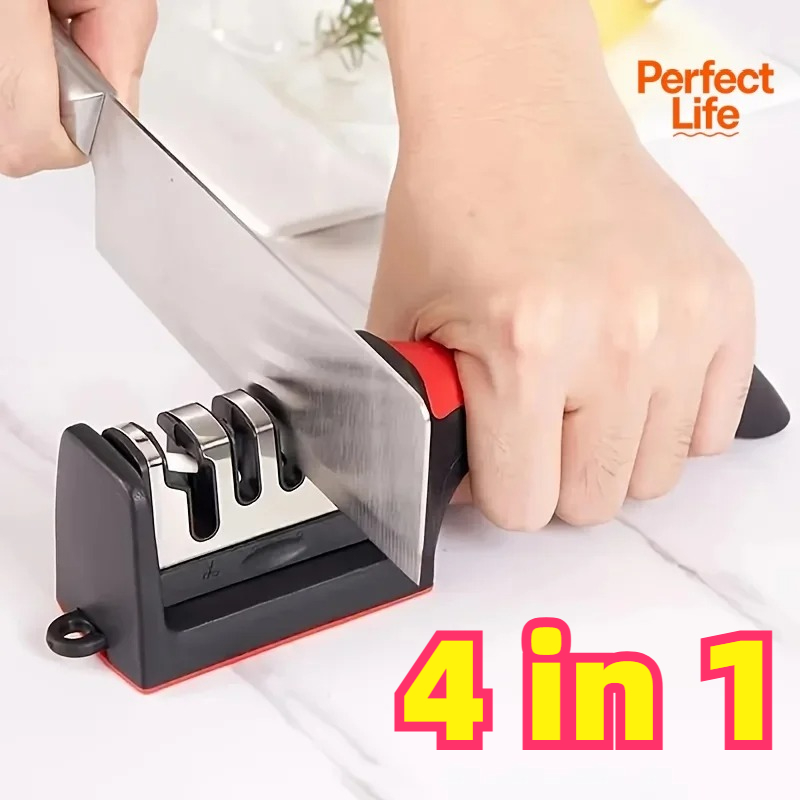 3/4 Segment Knife Sharpener Ki - Pocket Knife Ceramic avaliação e preço