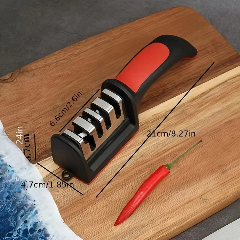 3/4 Segment Knife Sharpener Ki - Pocket Knife Ceramic avaliação e preço