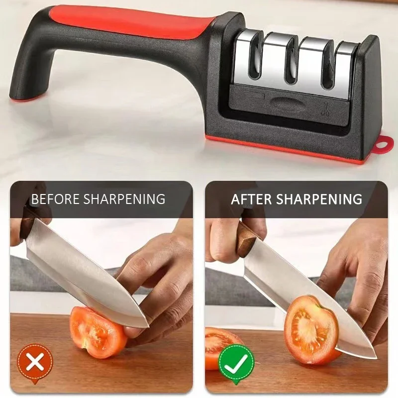 3/4 Segment Knife Sharpener Ki - Pocket Knife Ceramic avaliação e preço