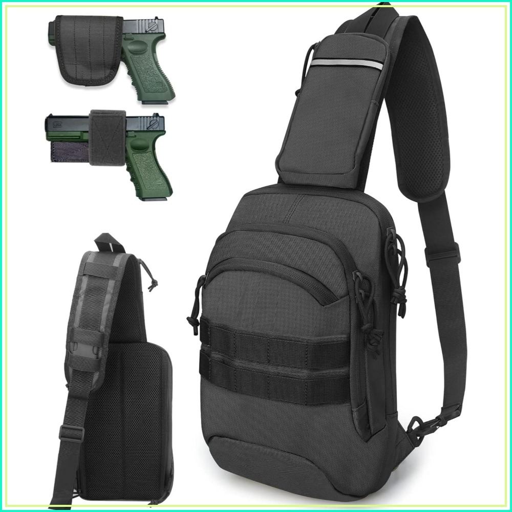 Tactical Sling Chest Bag EDC S - Edc Concealed Carry Backpack avaliação e preço