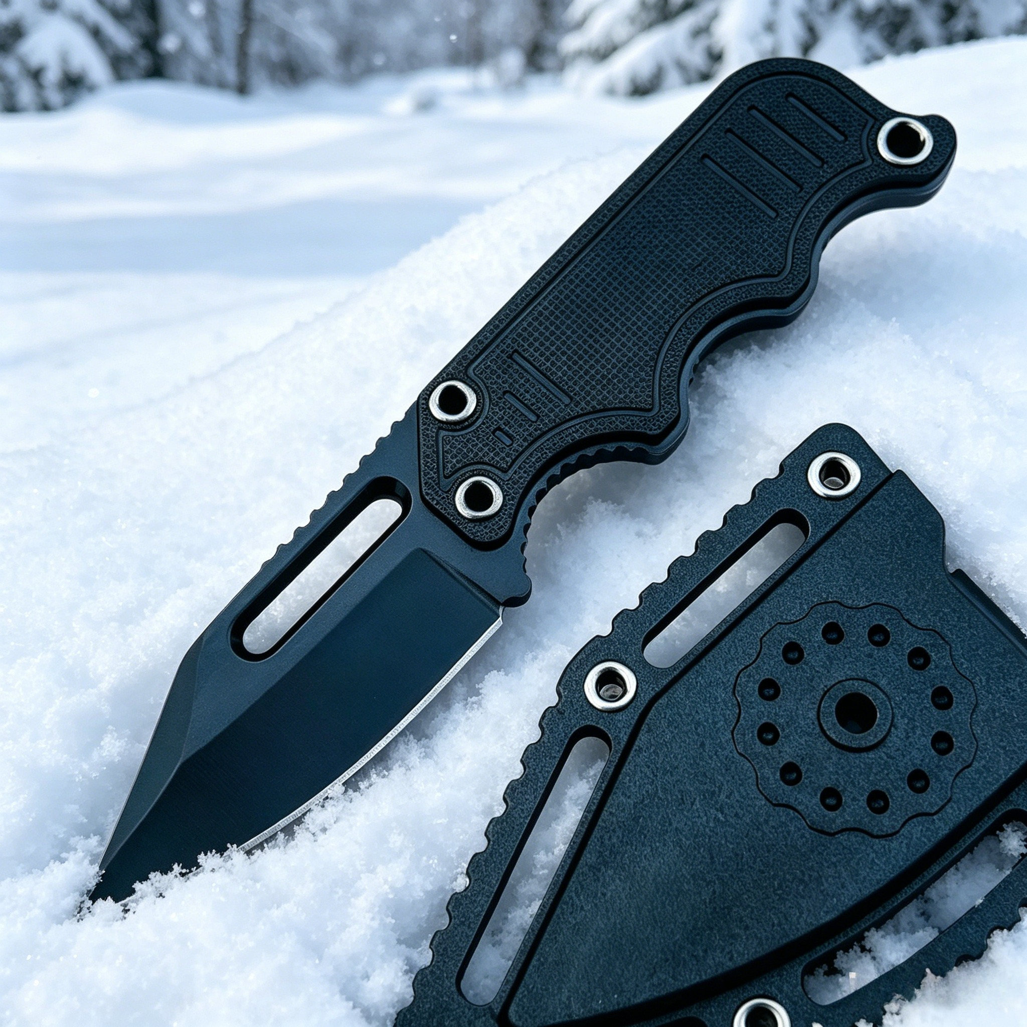 Mini Instinct Compact Fixed Kn - Edc Fixed Blade Deep Carry avaliação e preço