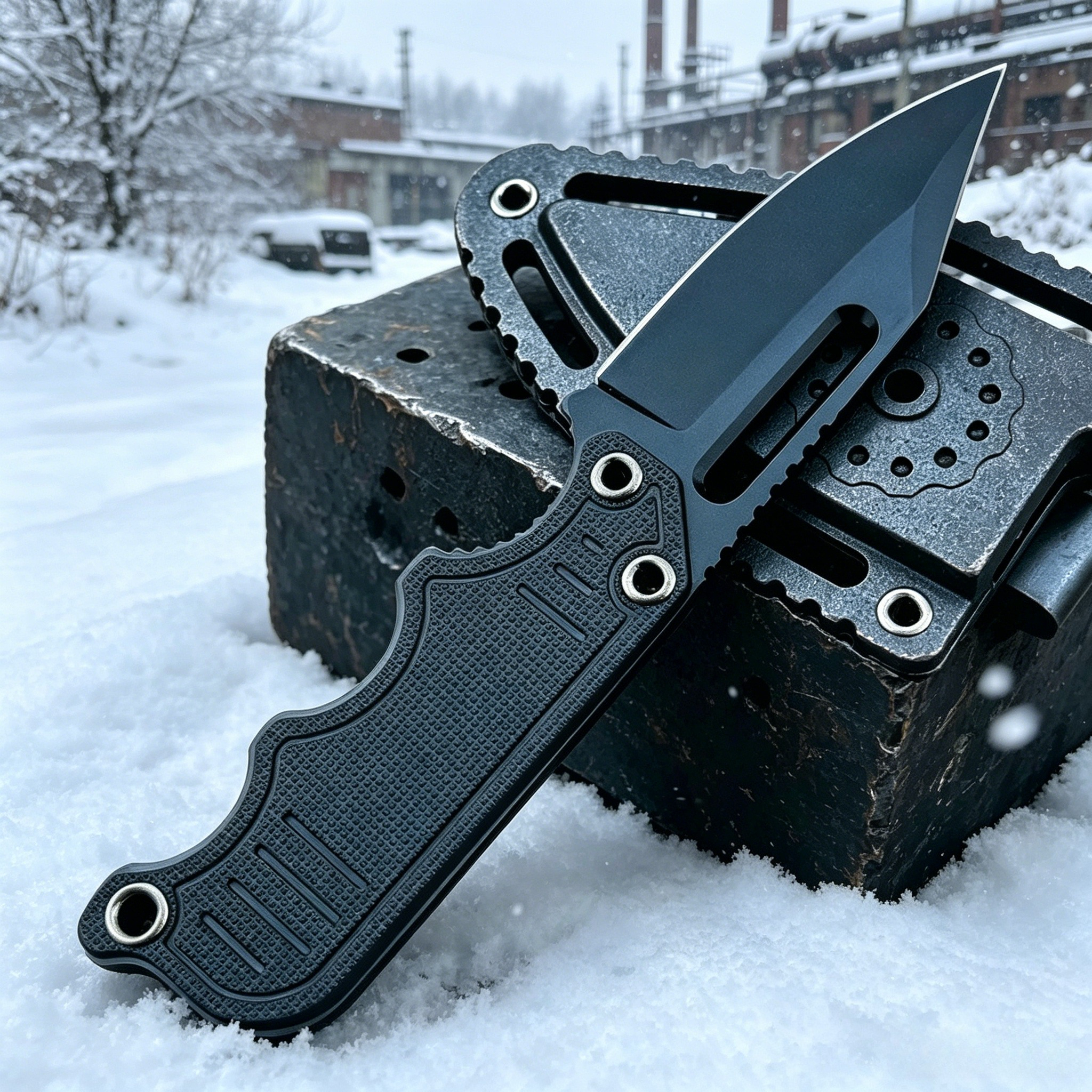 Mini Instinct Compact Fixed Kn - Edc Fixed Blade Deep Carry avaliação e preço