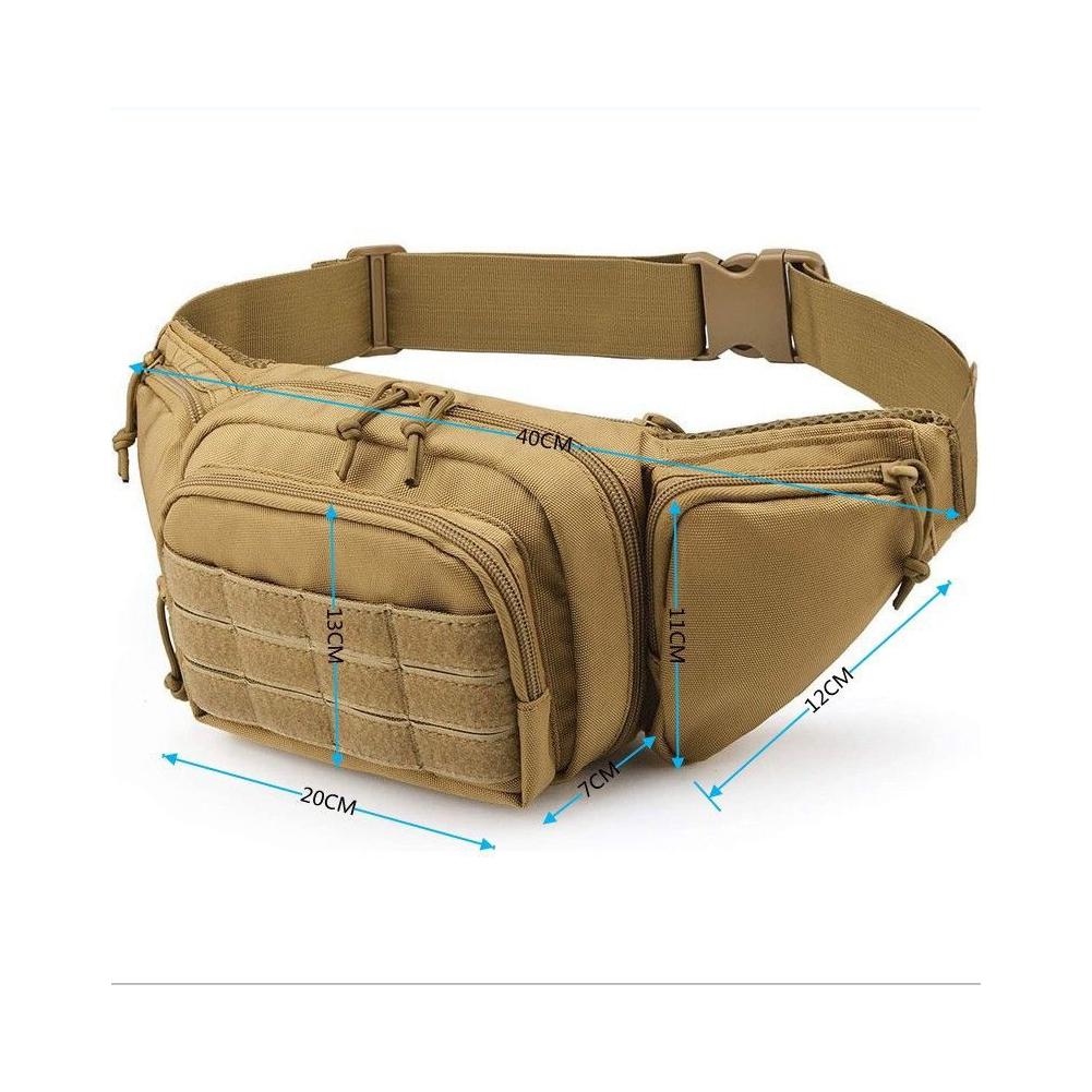 Tactical Waist Pack Waterproof - Edc Carry Pocket avaliação e preço