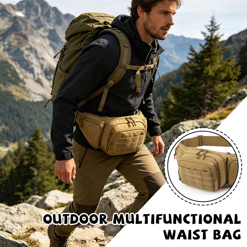 Tactical Waist Pack Waterproof - Edc Carry Pocket avaliação e preço