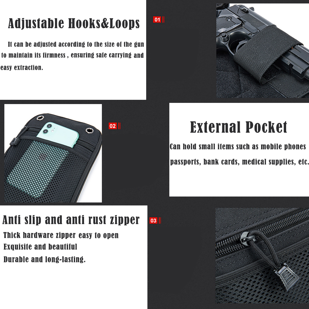 Molle Outdoor Tactical Conceal - Edc Concealed Carry Belt avaliação e preço
