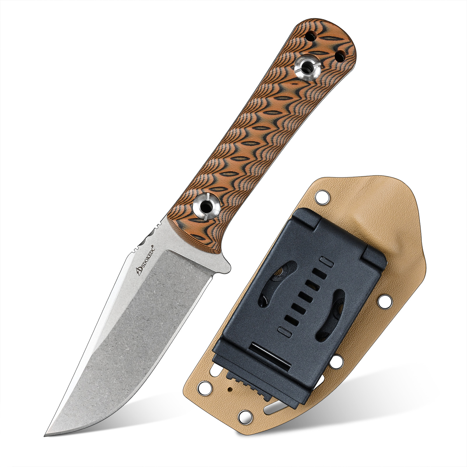 SDOKEDC Portable EDC Carry Cut - Edc Carry Fixed Blade Knife avaliação e preço