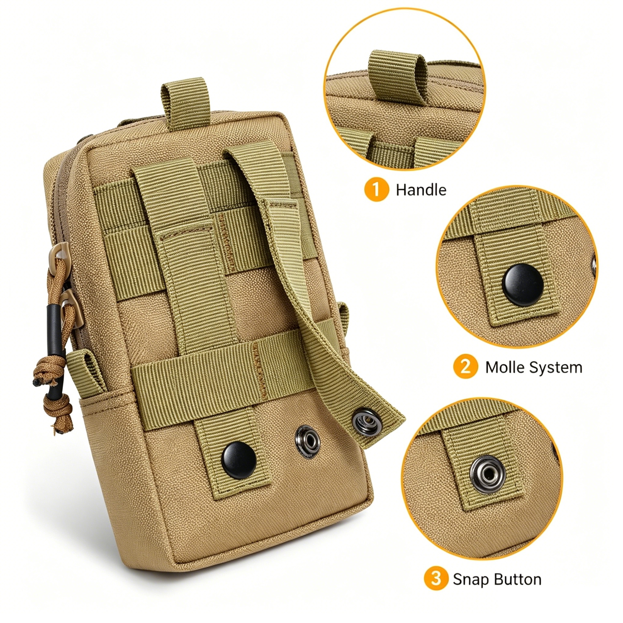 1000D Multipurpose Tactical MO - Edc Everyday Carry Bag avaliação e preço